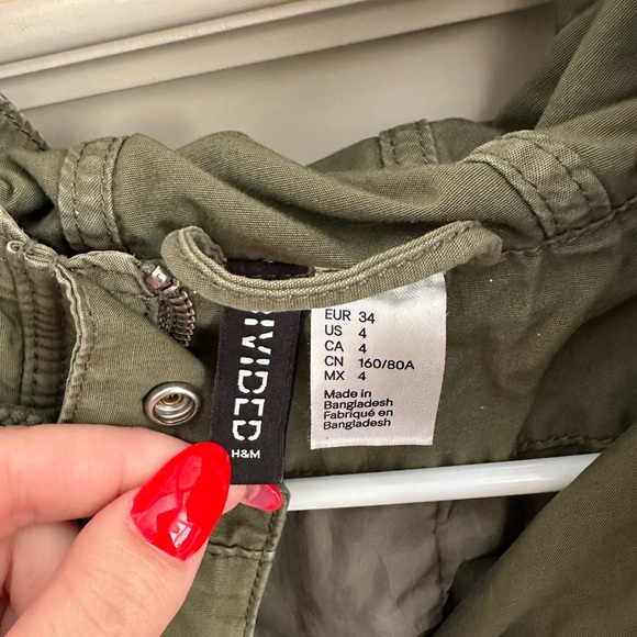 green army jacket - Picture 2 of 4